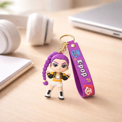 Kpop Demon Hunters Rumi Key Chain - 1PC