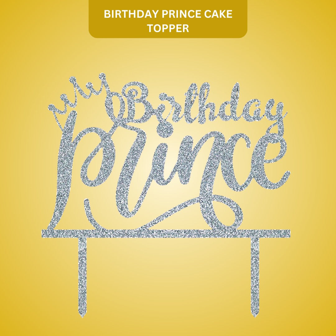 Birthday Prince Cake Topper