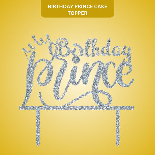 Birthday Prince Cake Topper