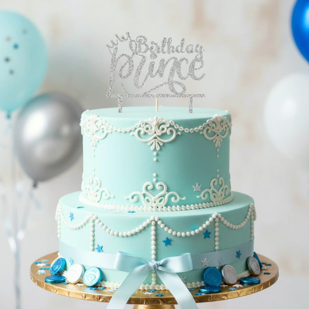 Birthday Prince Cake Topper