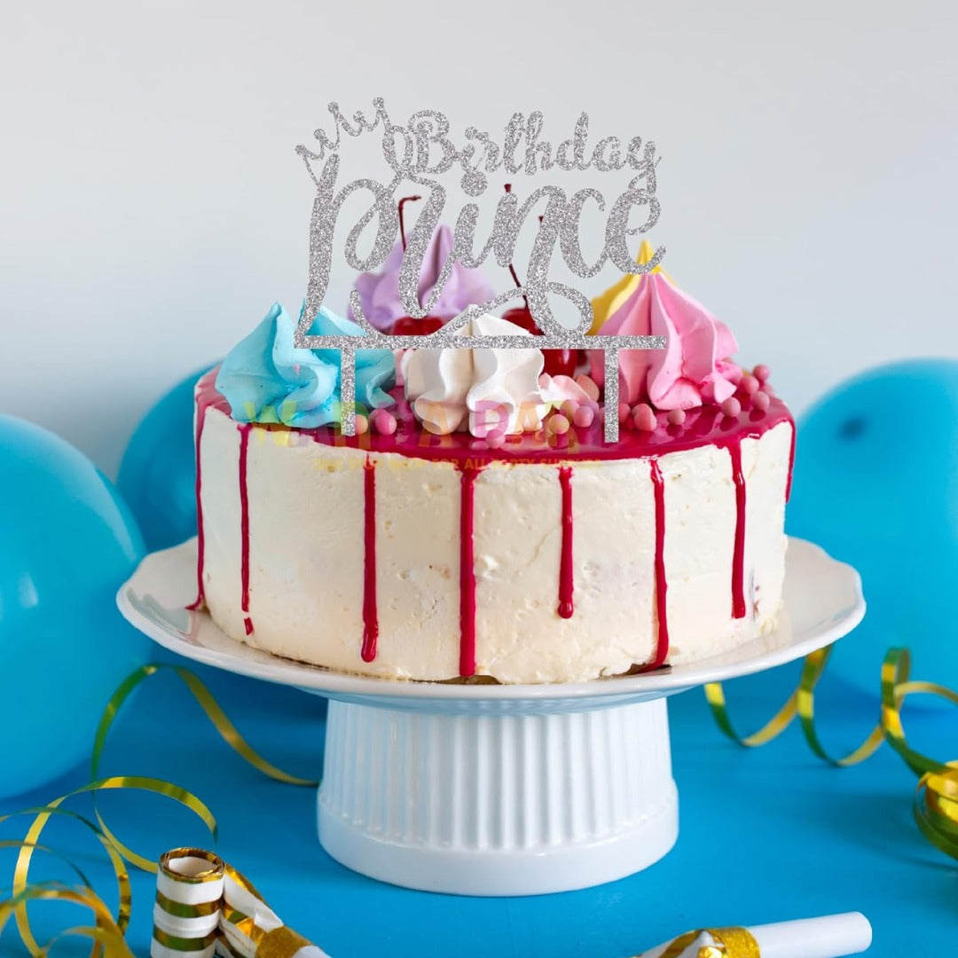 Birthday Prince Cake Topper