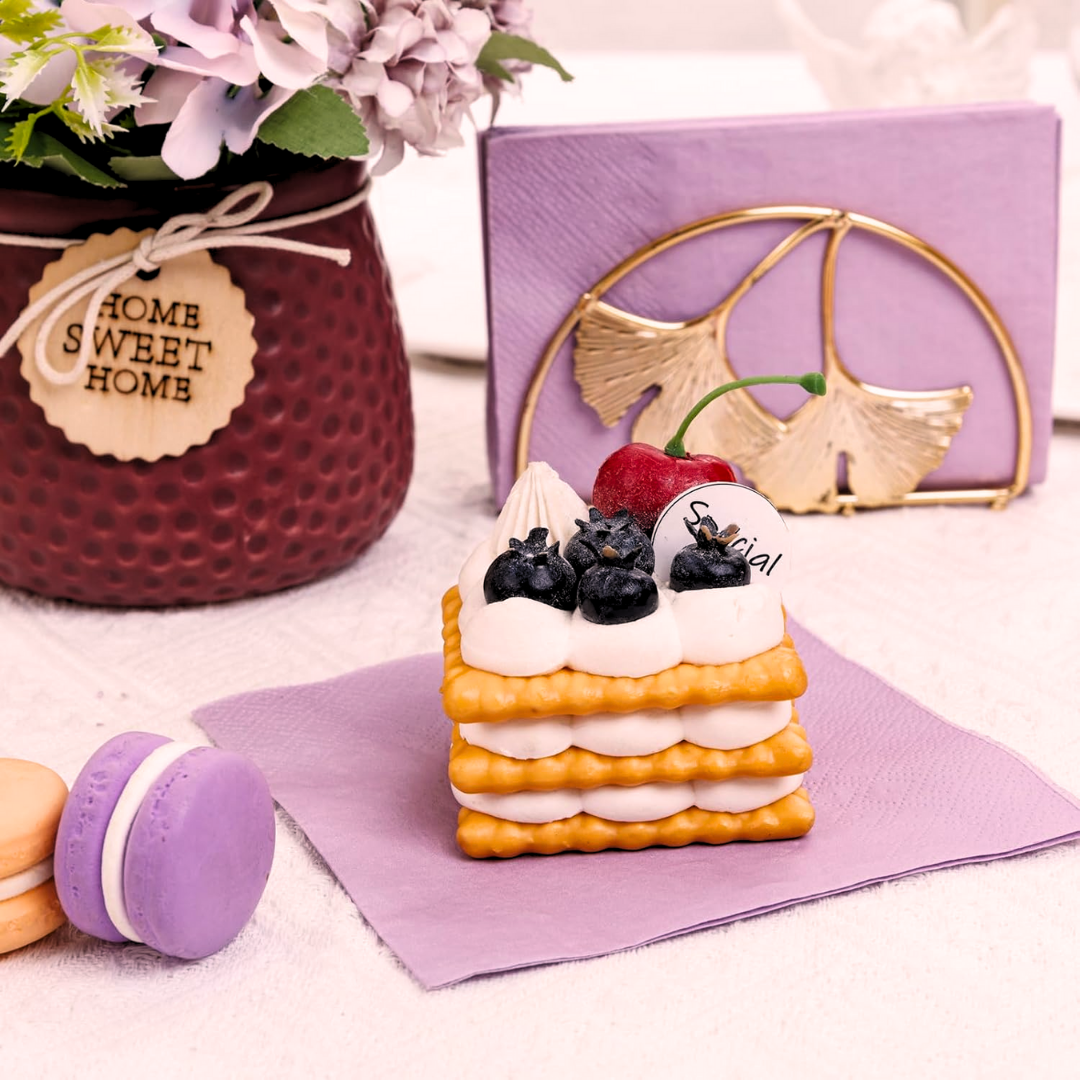 Purple Paper Napkins - 20PC