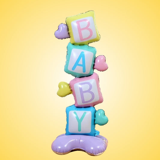BABY Standing XL AirLoonz Balloon - Air Filled - 45 inches - 1PC