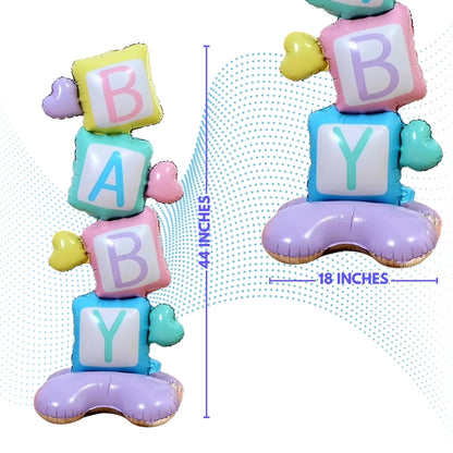 BABY Standing XL AirLoonz Balloon - Air Filled - 45 inches - 1PC