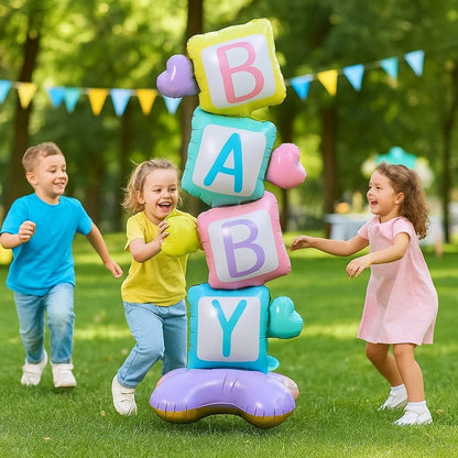 BABY Standing XL AirLoonz Balloon - Air Filled - 45 inches - 1PC