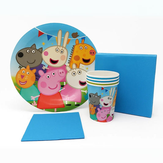 Peppa & Friends Combo Tableware Kit - 36PC