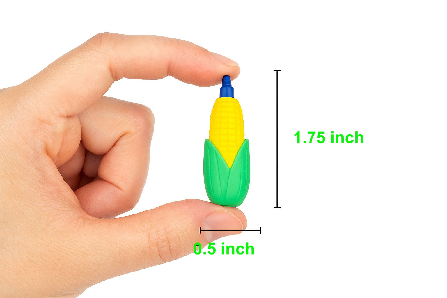 Corn Shaped Mini Crayons 10PC - Cute Return Gift for Kids | Wanna Party - Image 4