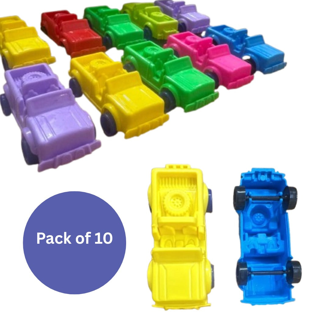 Mini Jeep Toys 10PC - Return Gift Party Favors for Kids | Wanna Party - Image 3
