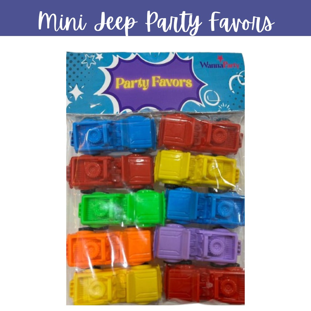 Mini Jeep Toys 10PC - Return Gift Party Favors for Kids | Wanna Party - Image 6