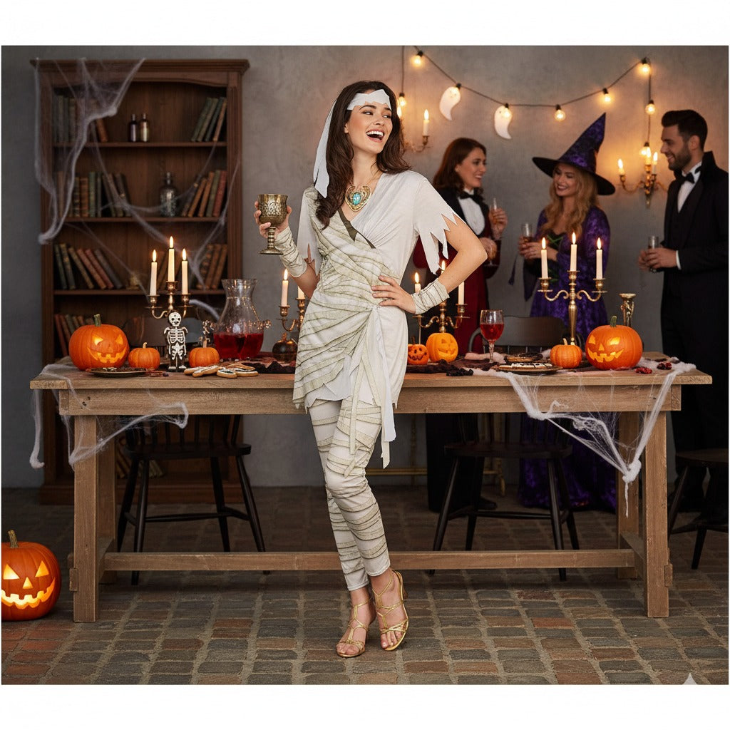 Egyptian Mummy Stretchable Costume