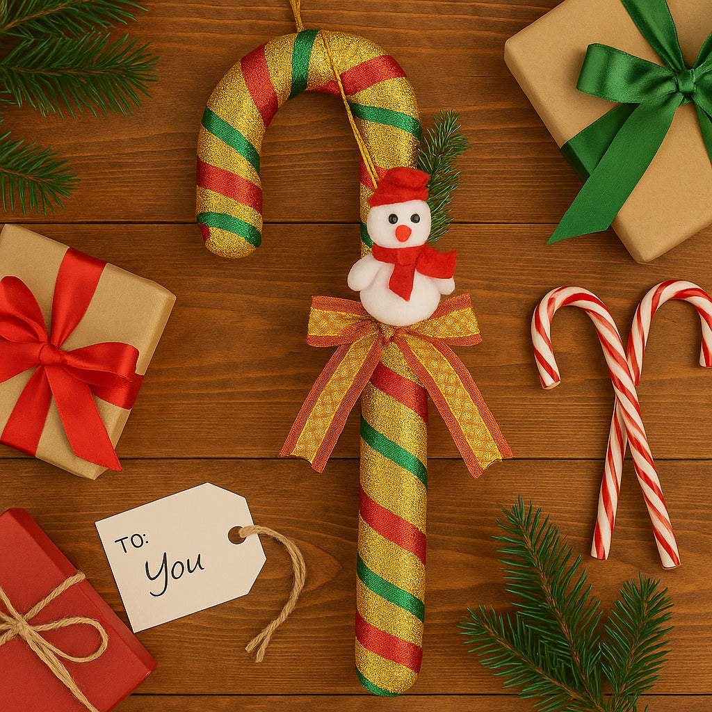 Santa Joystick Large Hanging Decoration 21 inch - 1PC