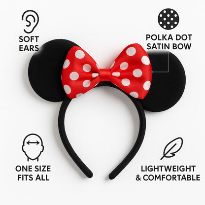 Miinie Mouse Headband - 1PC