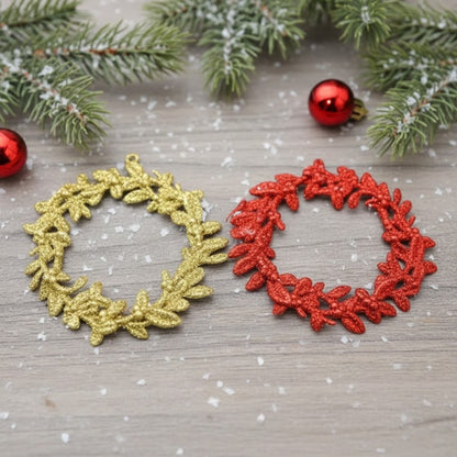 Christmas Wreath Hangings - 2PC