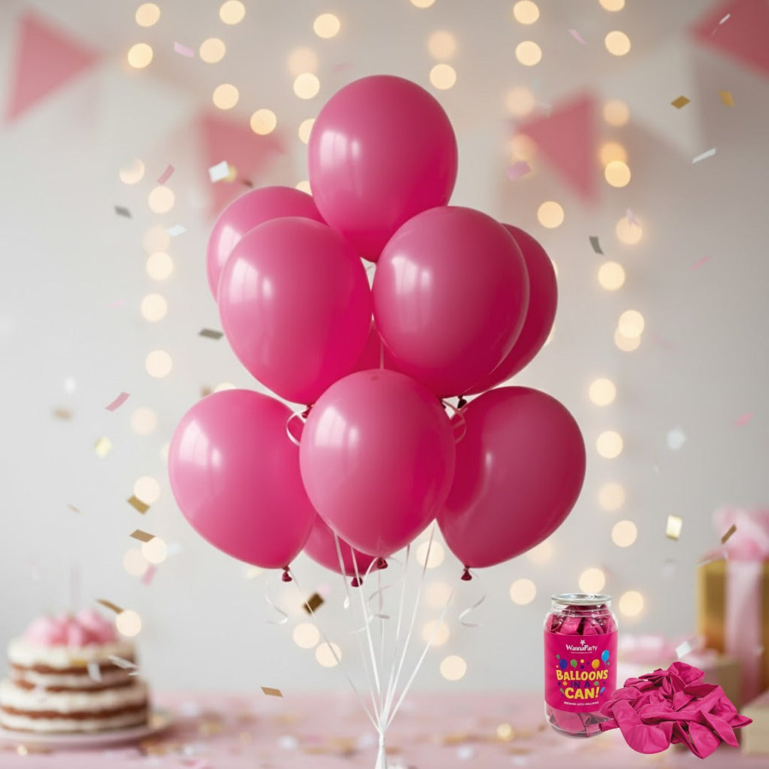 Hot Pink Latex Balloons 10" - 20PC