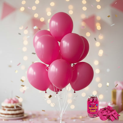Hot Pink Latex Balloons 10" - 20PC
