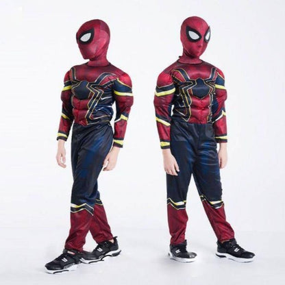 Muscular Spiderman Costume Adult