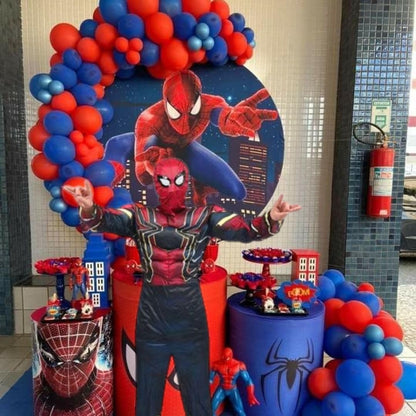 Muscular Spiderman Costume Adult