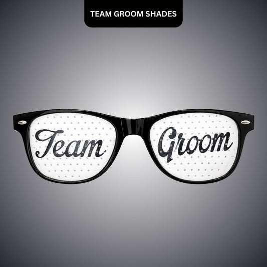 Team Groom Party Sunglasses for Bachelor Party - 1PC