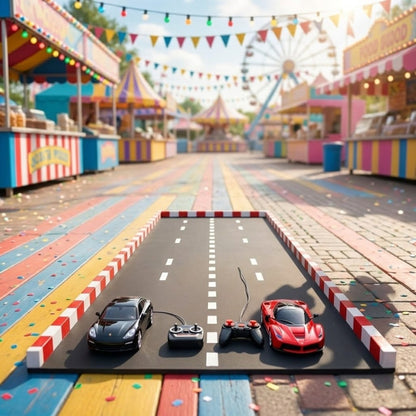 Remote Based Car Racing Game - 2 Cars for Rent