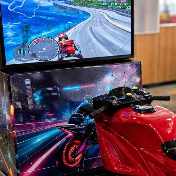 Bike Racing Arcade Gaming Activity for Rent
