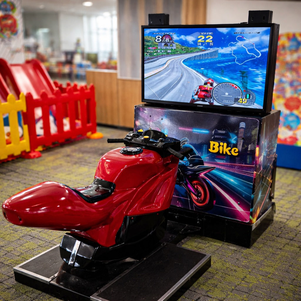 Bike Racing Arcade Gaming Activity for Rent