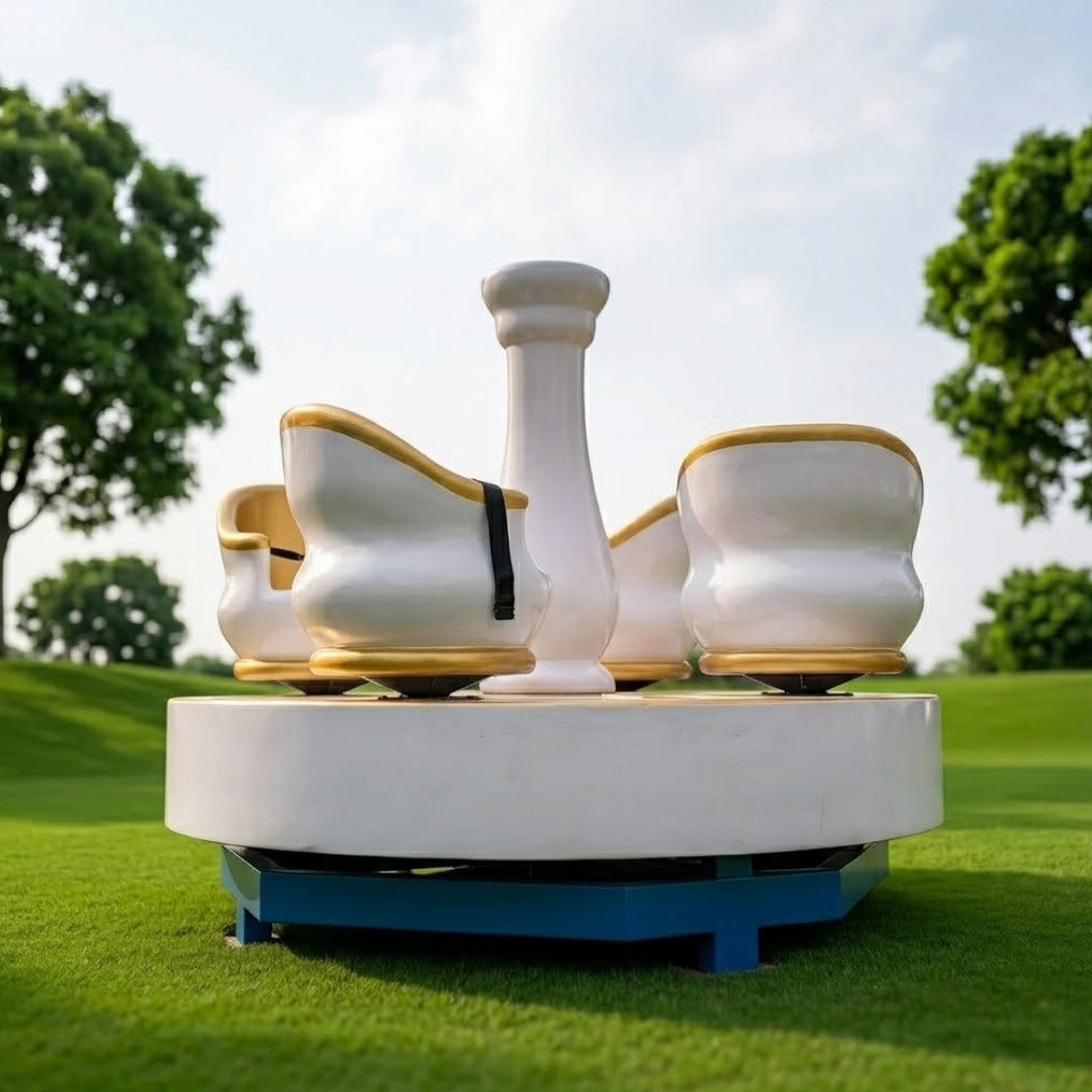 The Crazy Britishers Cup and Sauccer Ride for Kids for Rent