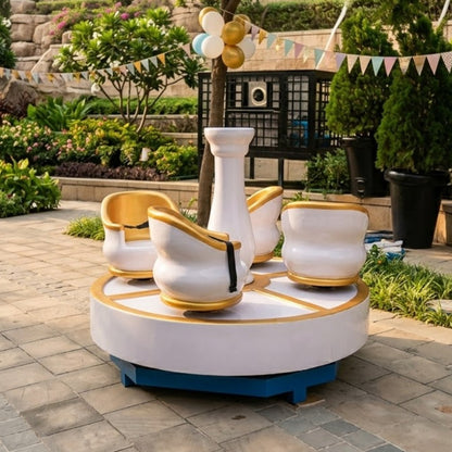 The Crazy Britishers Cup and Sauccer Ride for Kids for Rent