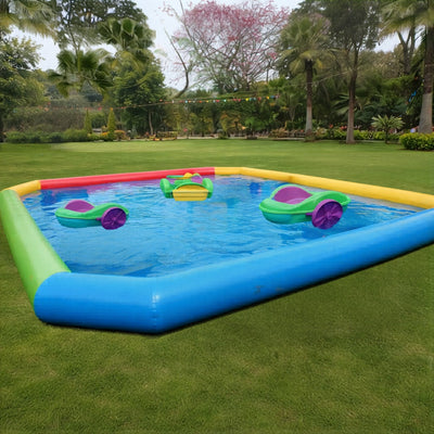 Inflatable Pool with Boats  - 3 Boats for Rent