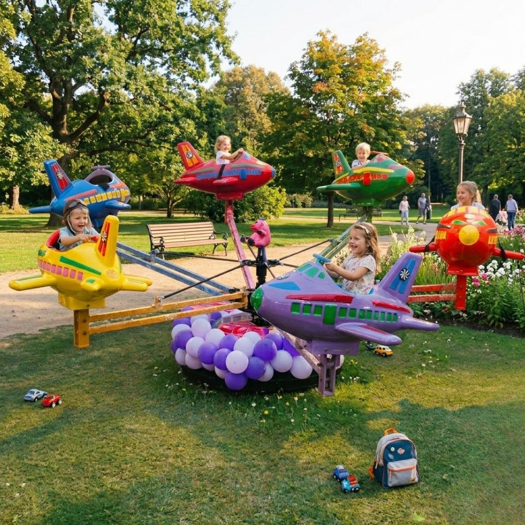 Joyful Carnival Plane Ride for Kids for Rent