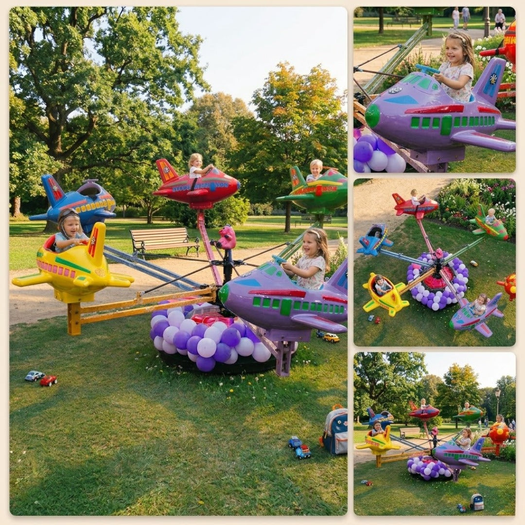 Joyful Carnival Plane Ride for Kids for Rent