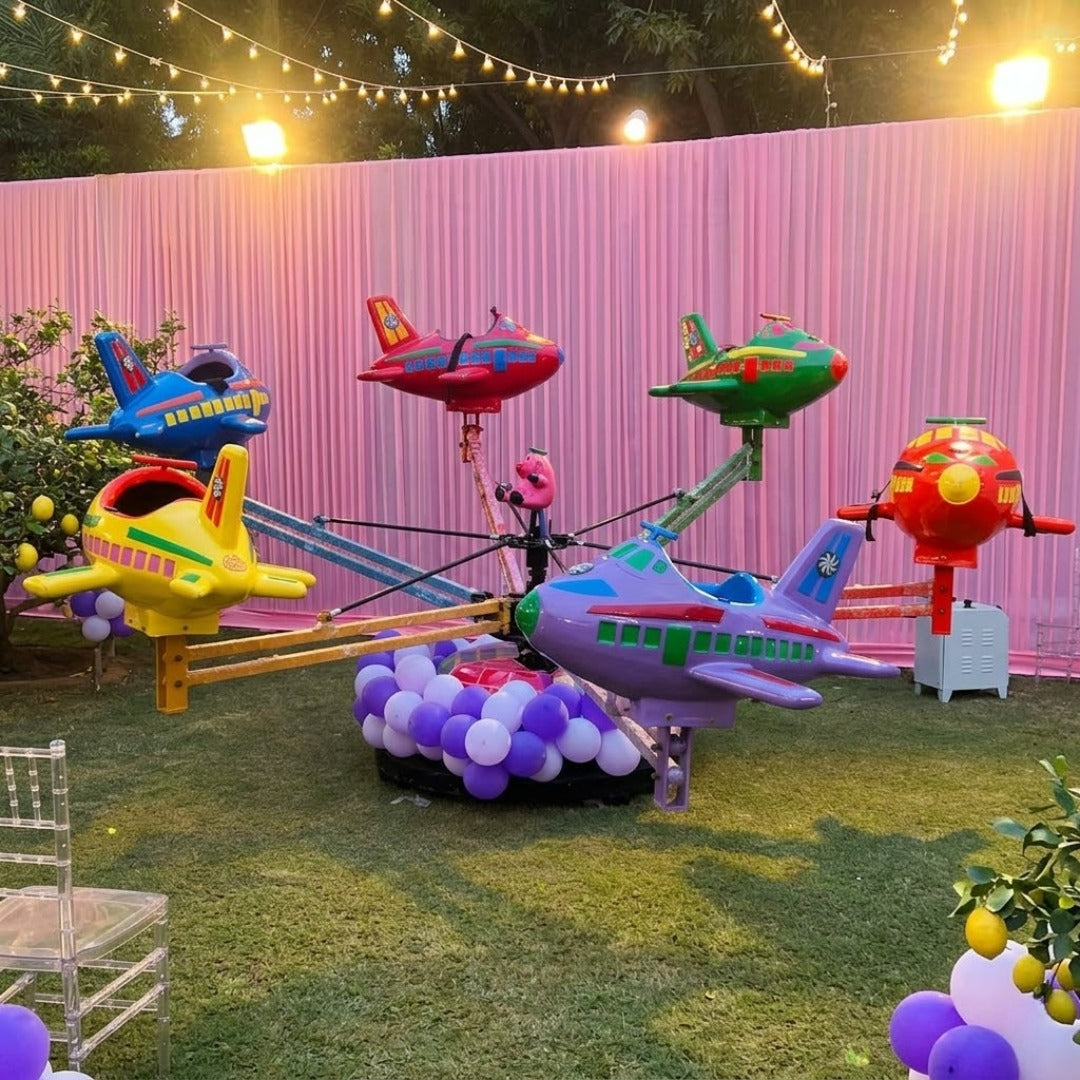 Joyful Carnival Plane Ride for Kids for Rent