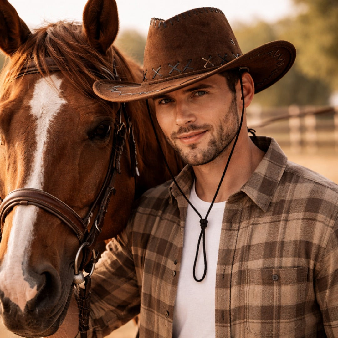 Brown Cowboy Hat
