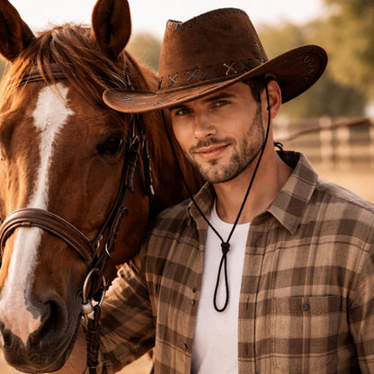 Brown Cowboy Hat