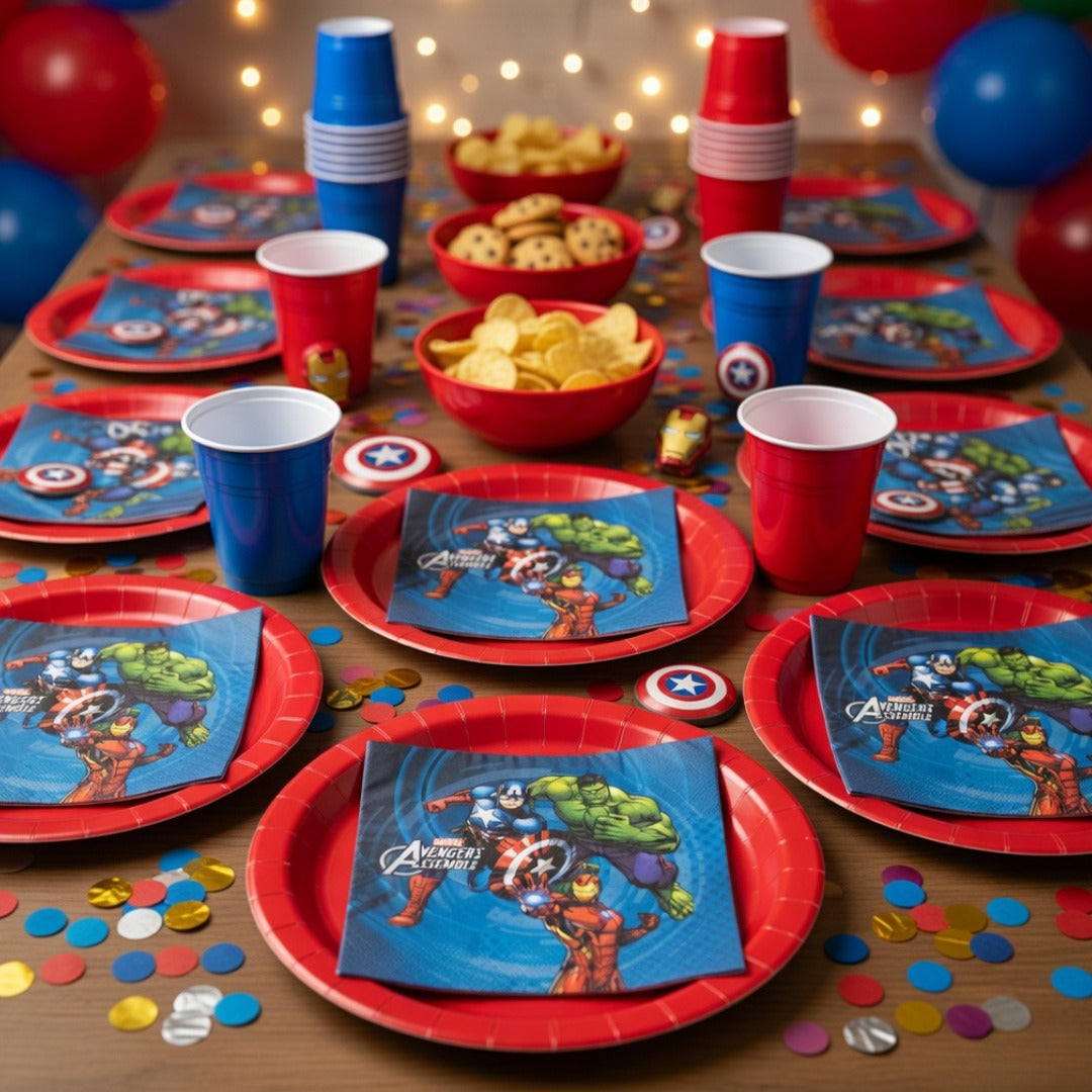 Avenger Theme Paper Napkins - 20PC