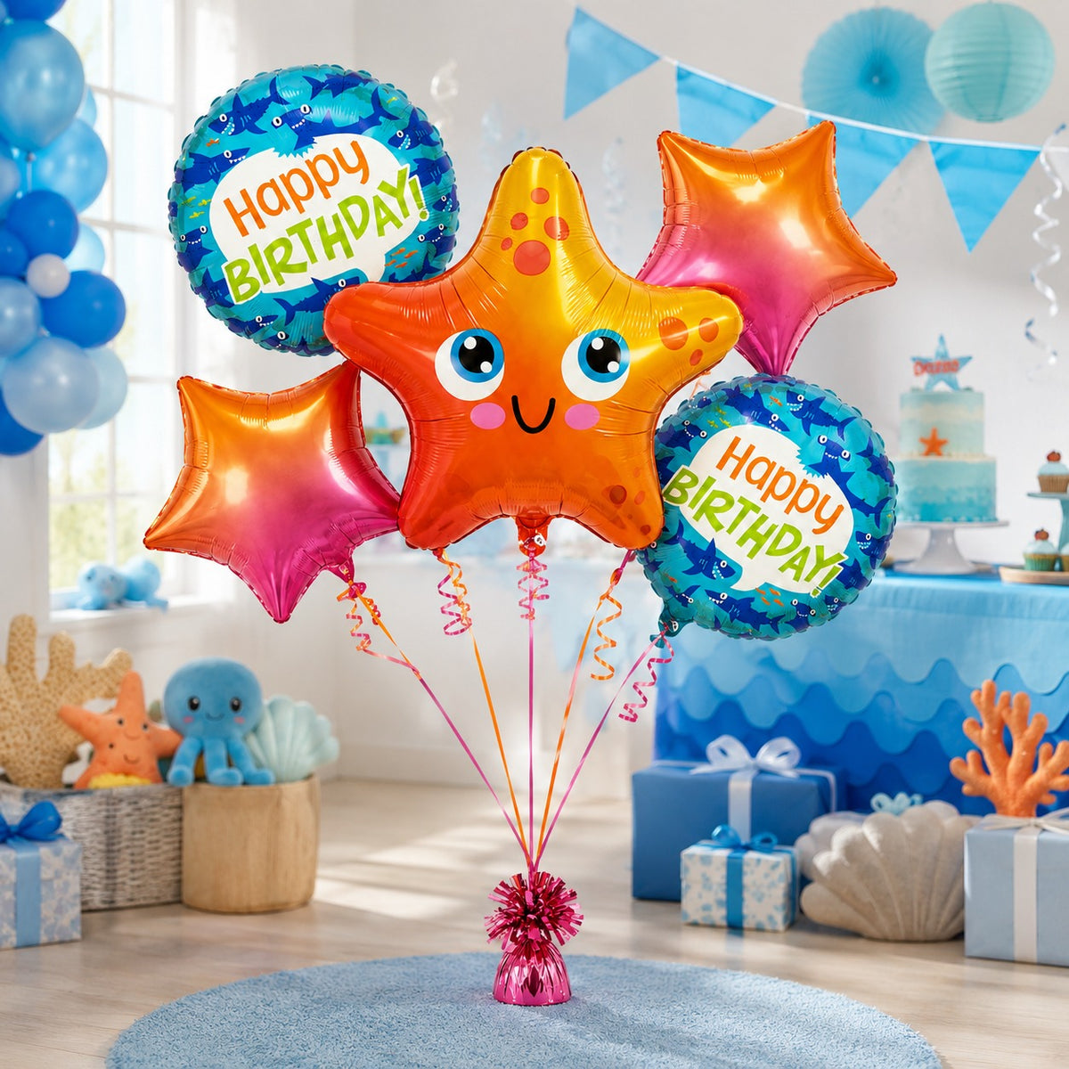 Ocean Animals Balloon Set of 5