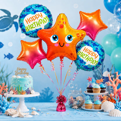 Ocean Animals Balloon Set of 5