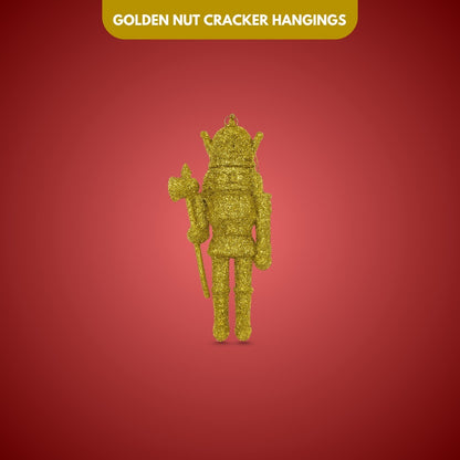 Nut Cracker Hangings Golden - 1PC