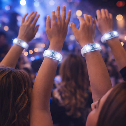 Sound Activated Musical LED Wristbands