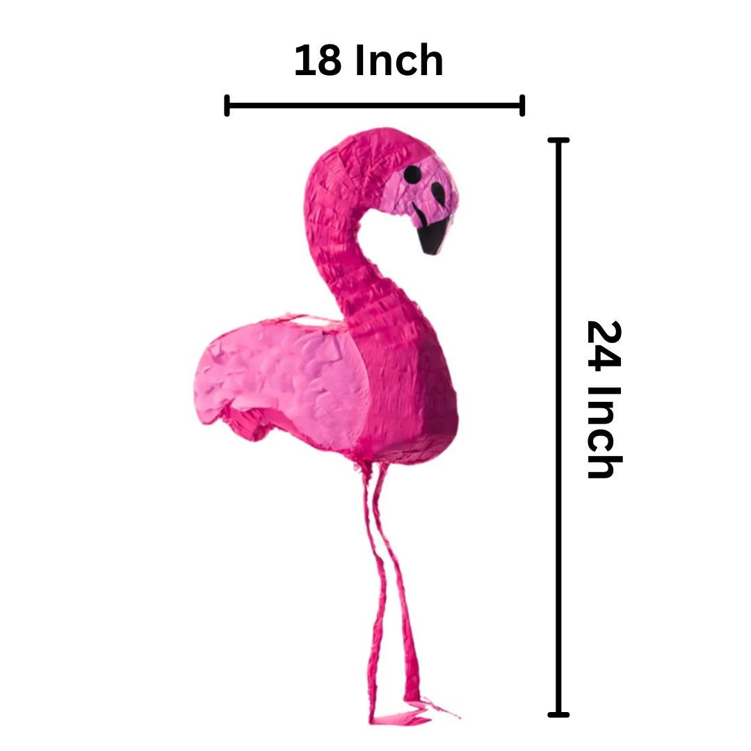 Pink Flamingo Shaped Pinata