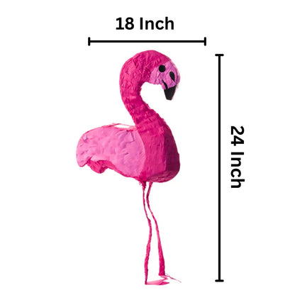 Pink Flamingo Shaped Pinata