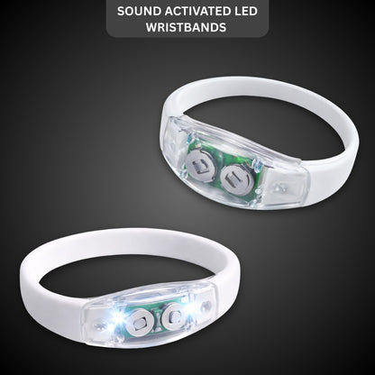 Sound Activated Musical LED Wristbands