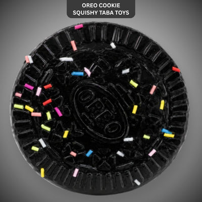 Oreo Cookie Squishy Taba Toy - Cute Food Squeeze Toy | Wanna Party - Image 1