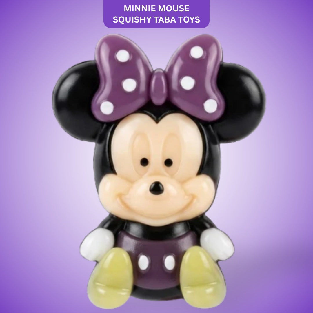 Minnie Mouse Squishy Taba Toy - Red Bow Squeeze Toy | Wanna Party - Image 1