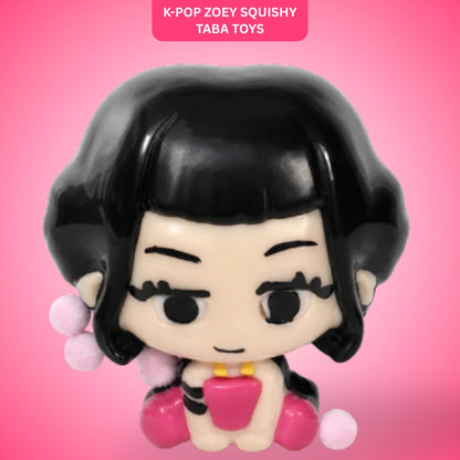 K-POP Zoey Squishy Taba Toy - Cute Squeeze Toy for Kids | Wanna Party - Image 1