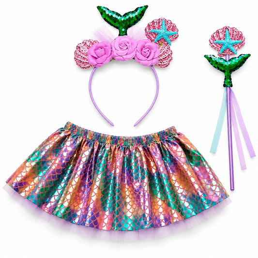 Mermaid Purple Tutu 3PC Set