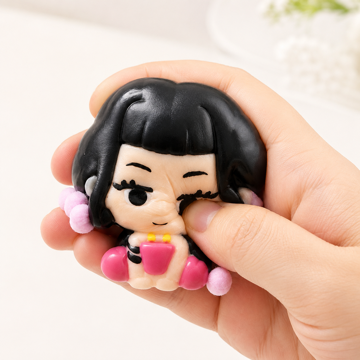 K-POP Zoey Squishy Taba Toy - Cute Squeeze Toy for Kids | Wanna Party - Image 3