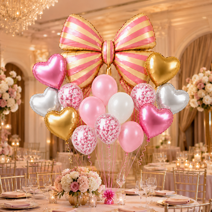 K-POP Theme Rumi Print Birthday Balloon Bouquet Set - 5PC | Helium Filled and Delivers Inflated