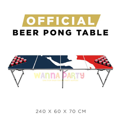 Beer Pong Table Game Rental – 3 Hours for Rent