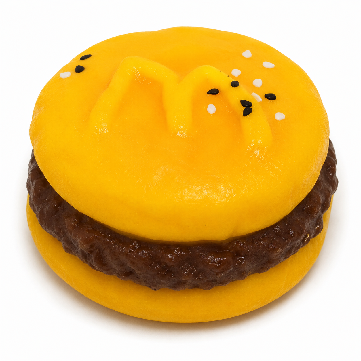 Burger Squishy Taba Toy - Cute Food Squeeze Toy for Kids | Wanna Party - Image 3