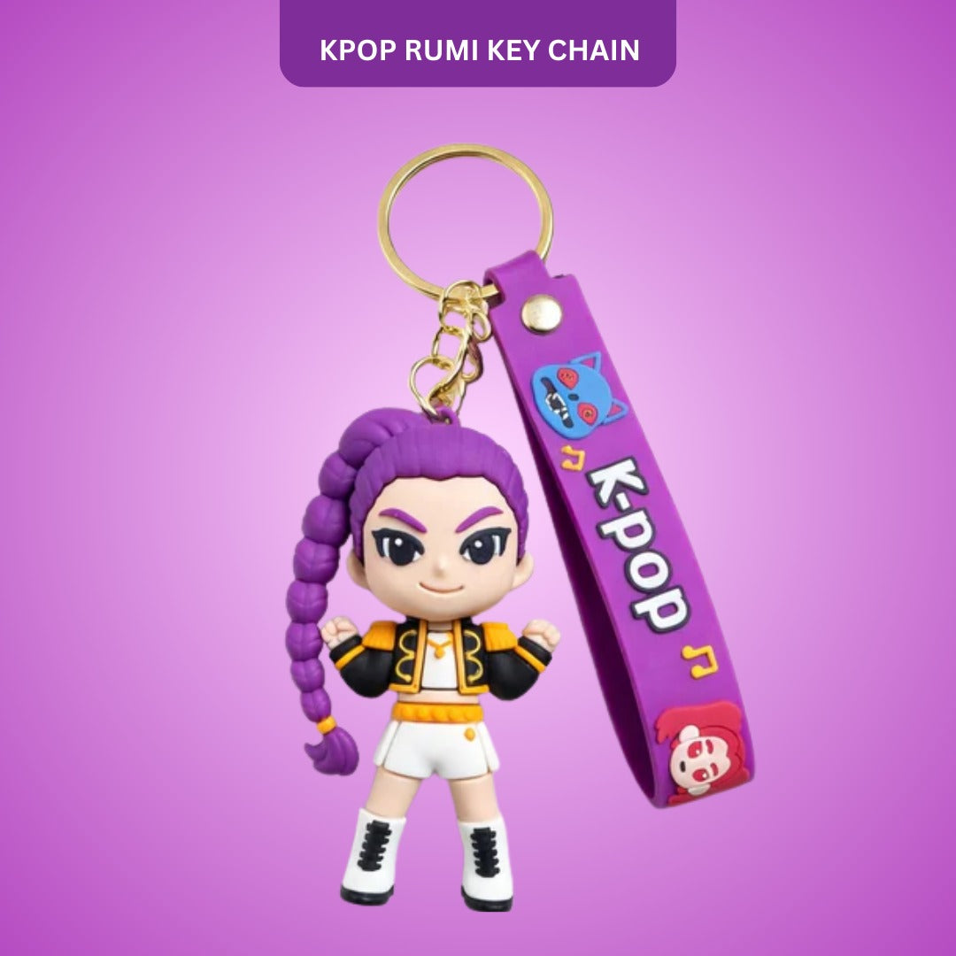 Kpop Demon Hunters Rumi Key Chain - 1PC